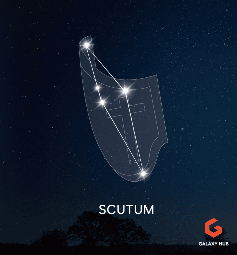 Scutum Constellation Map