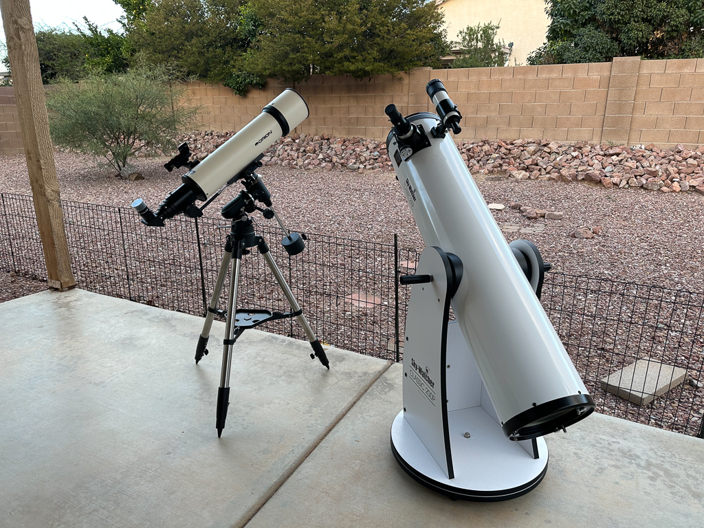 two telescopes